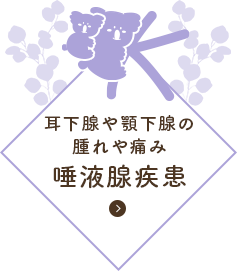 耳下腺や顎下腺の腫れや痛み 唾液腺疾患